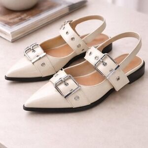 The Drop Cream buckle Mary Jane shoes #maryjane #shoes